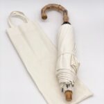 CINQ 晴雨兼用傘 折りたたみ傘 - アイボリー