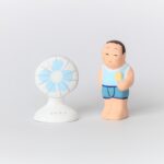 コヨリ人形　尻冷やす彼