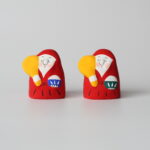 コヨリ人形　田の神さあ - 青