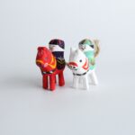 玩具ロードワークス　ちんちん馬 - 白い馬