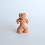 本部はにわ製作所　素焼土偶／ハート型（小）