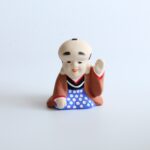 弓野人形　招き福助