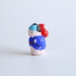鈴幸人形店　ダルマ背負／男