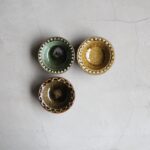 深貝工房　登り窯／３.５寸鉢フチ① - B