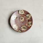 深貝工房　登り窯／６寸リム皿⑨