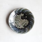 深貝工房　登り窯／７寸リム皿⑤