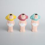 コヨリ人形　風呂上りの宇宙人 - ピンク