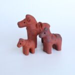 本部はにわ製作所　焼締埴輪／馬 - 大／¥1,980