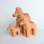 本部はにわ製作所　素焼埴輪／馬 - 中／¥2,640