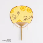 かまわぬ　豆団扇／ひまわり畑のウッドストック