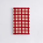 かまわぬ　手ぬぐい／三枡格子