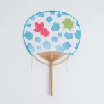 かまわぬ　豆団扇／寒天金魚