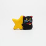 タイラハジメ　黒猫／星（小）