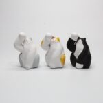 つだか人形店　まねきねこ(大) - ミケ