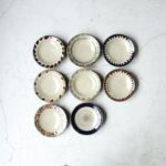 工房マチヒコ　５.５寸リム皿 - E