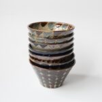 工房マチヒコ　ボウルＢ(L)切立鉢 - C