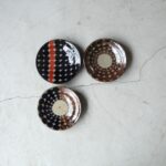 工房マチヒコ　赤絵５.５寸リム皿 - B