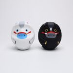 三代目だるま屋ましも　午だるま - 白