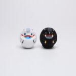 三代目だるま屋ましも　午だるま (小) - 黒