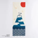 かまわぬ　手ぬぐい／富士山とスヌーピー