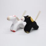 つだか人形店　干支／馬(大) - 白