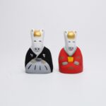 コヨリ人形　馬夫婦