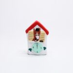 コヨリ人形　馬時計