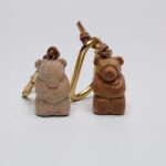 zunokuma　小さな座熊キーホルダー - B:イチイ