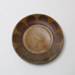 深貝工房　登り窯／８寸リム皿③
