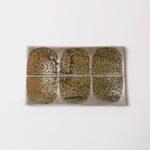 深貝工房　登り窯／板皿(大)⑤