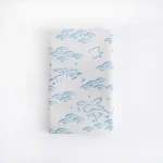 かまわぬ　あやかしてぬぐい／鳥獣戯画小紋 青海波